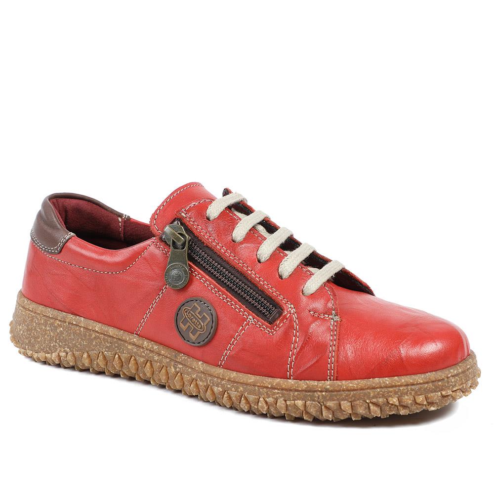 Loretta Leather Trainers - HAK38023 / 324 496 - Image 4