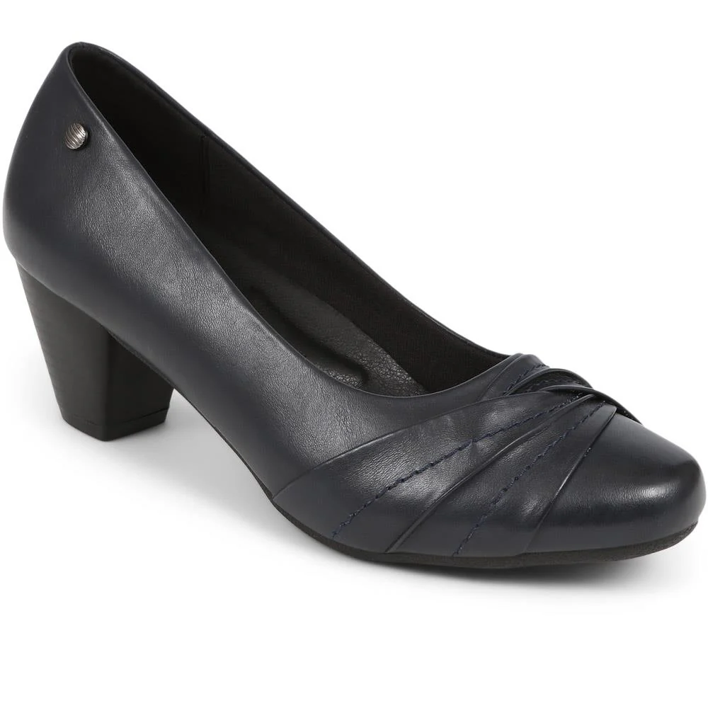 Low-Heeled Court Shoes - WK39011 / 324 955 - Image 2