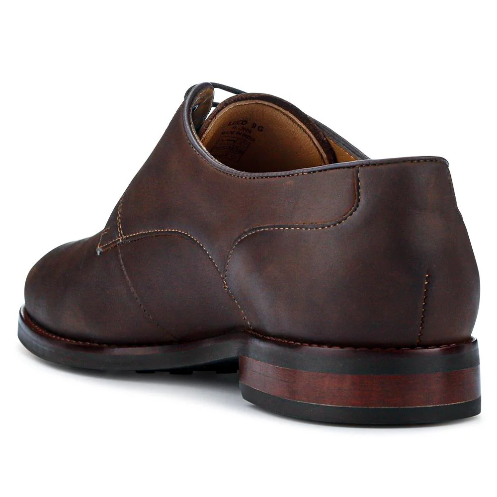 Luco Leather Casual Shoes - LUCO / 326 803 - Brown Nubuck - Image 5