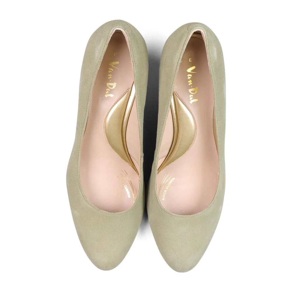 Lux Comfort Wedges - ELYSE - Elyse / null - Spring Green Suede - Image 6