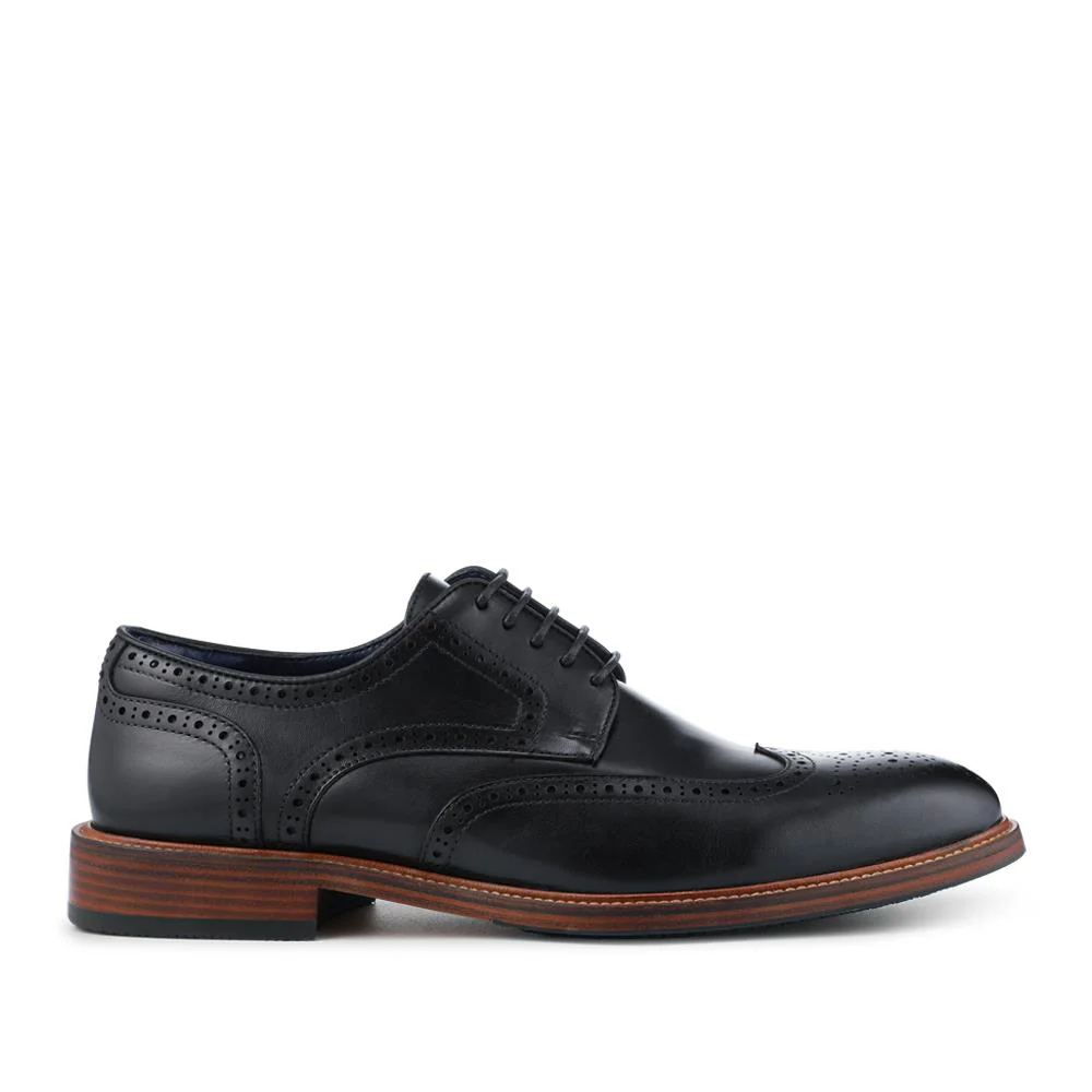 Maisen Smart Leather Lace Up Shoes - MAISEN / 328 623 - Black - Image 2