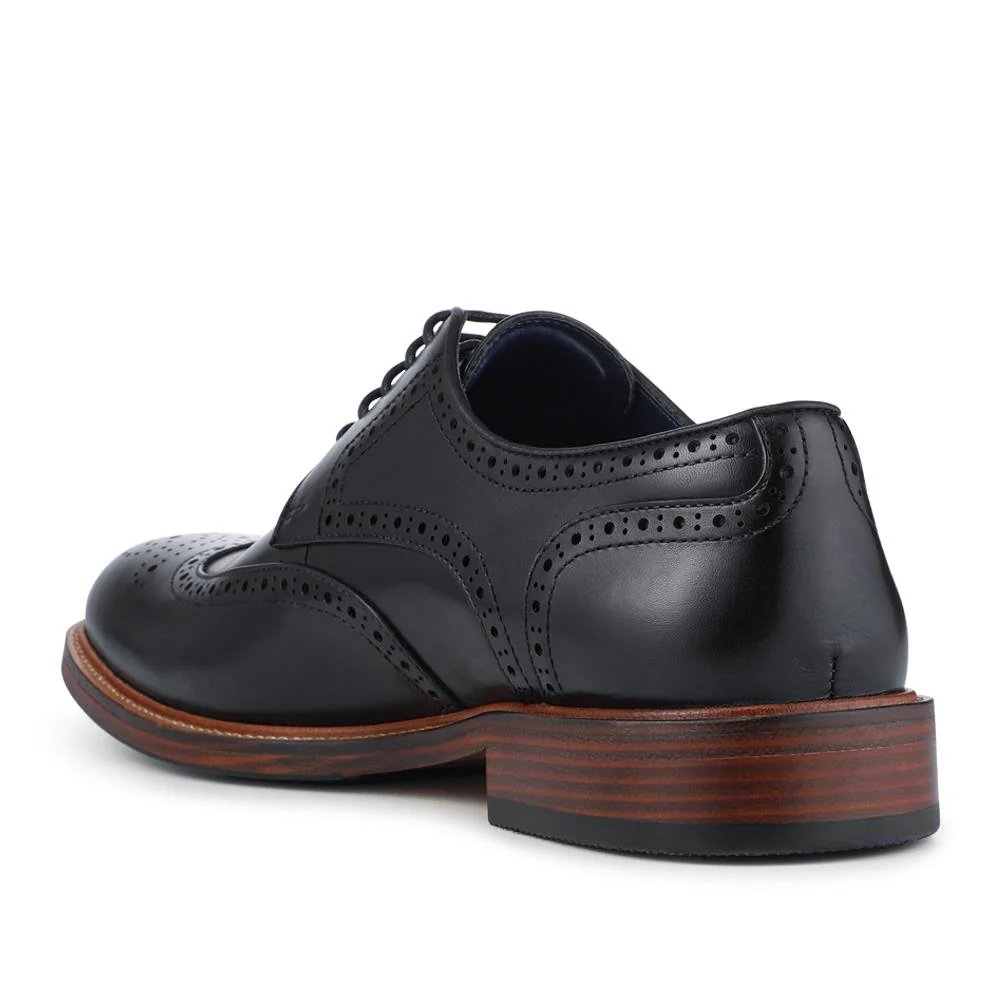 Maisen Smart Leather Lace Up Shoes - MAISEN / 328 623 - Black - Image 3