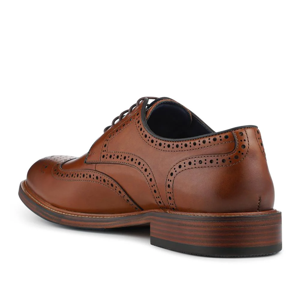 Maisen Smart Leather Lace Up Shoes - MAISEN / 328 623 - Tan - Image 4