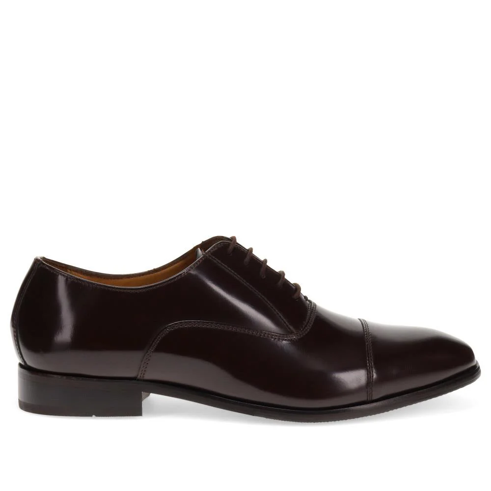 Marvin Leather Oxford Shoes - MARVIN / 325 748 - Dark Brown - Image 2