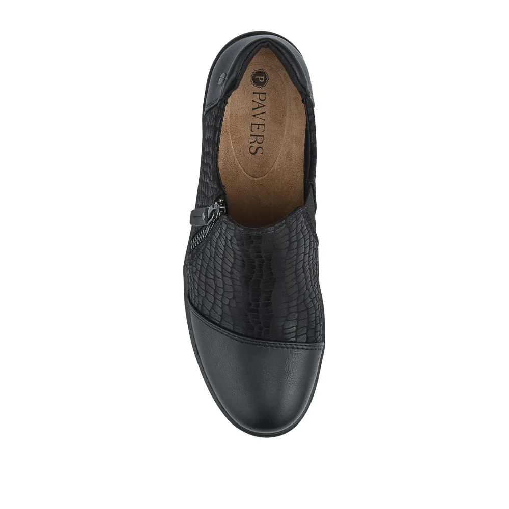 Memory Foam Smart Slip-On Shoes - WOIL42001 / 327 895 - Black - Image 4