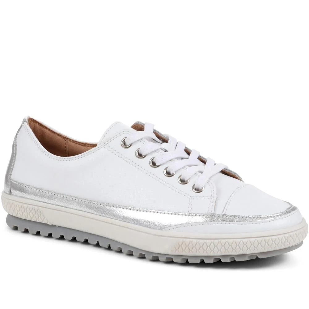 Memory Foam Trainers - BRK37021 / 323 362 - White