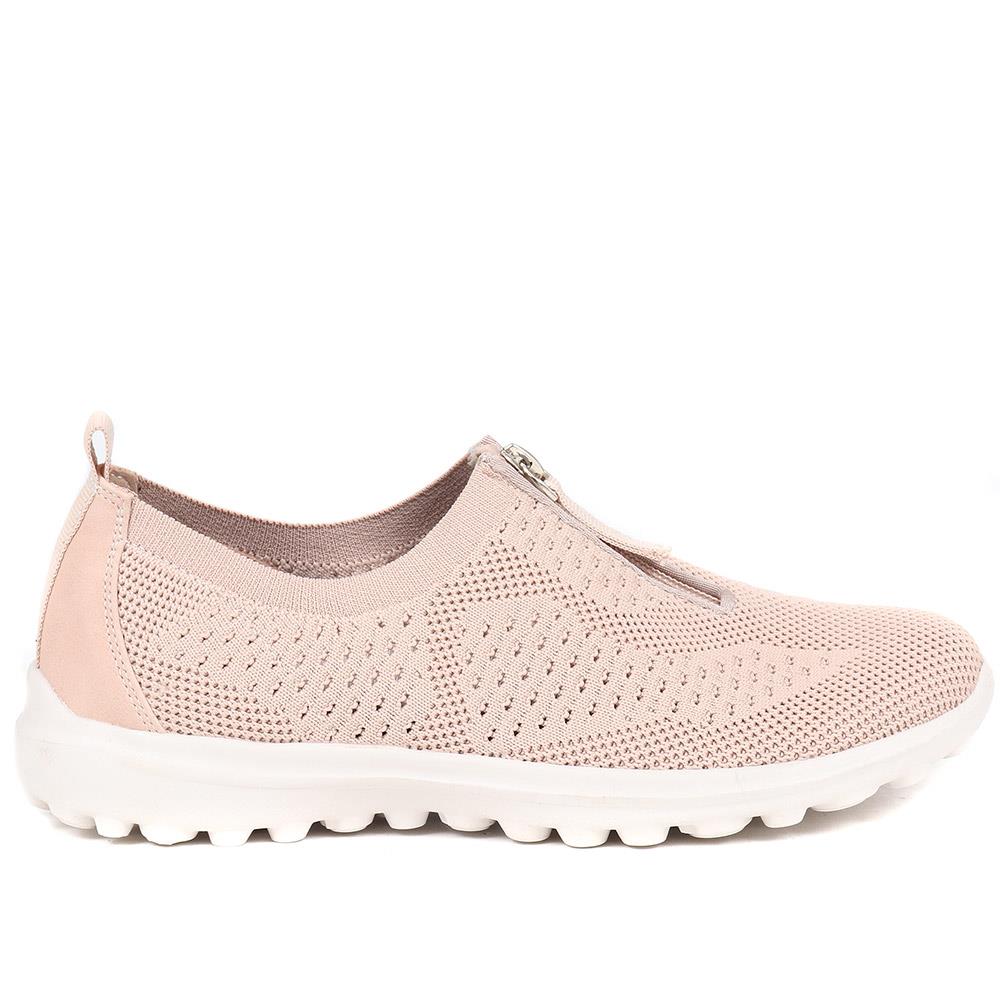 Memory Foam Trainers - BRK37043 / 323 632 - Blush - Image 2