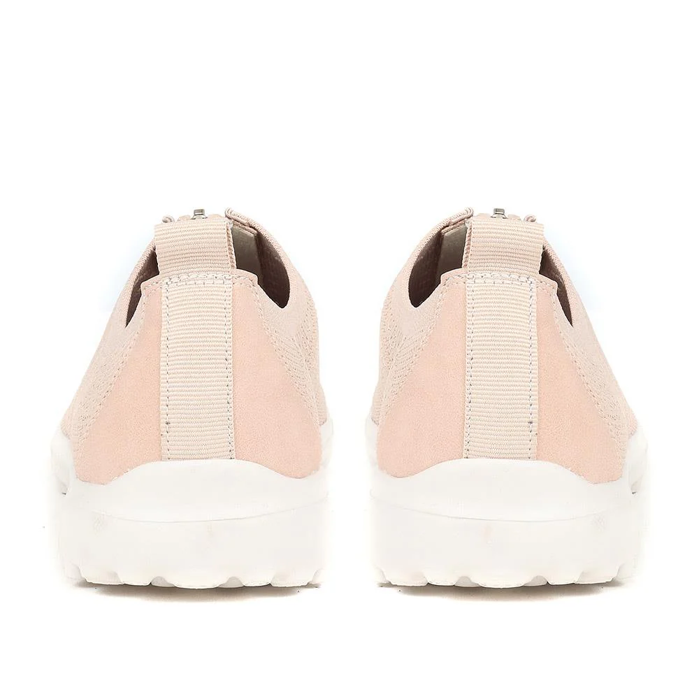 Memory Foam Trainers - BRK37043 / 323 632 - Blush - Image 3