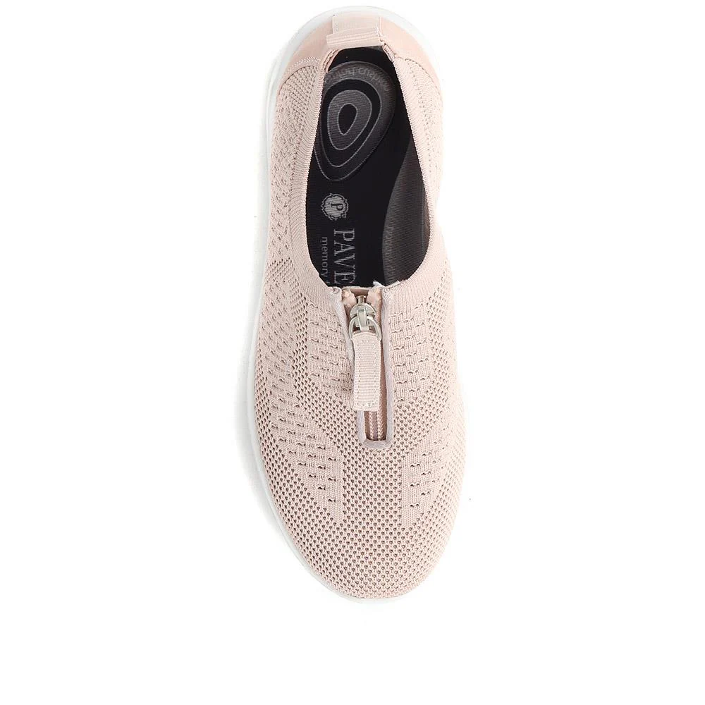 Memory Foam Trainers - BRK37043 / 323 632 - Blush - Image 4