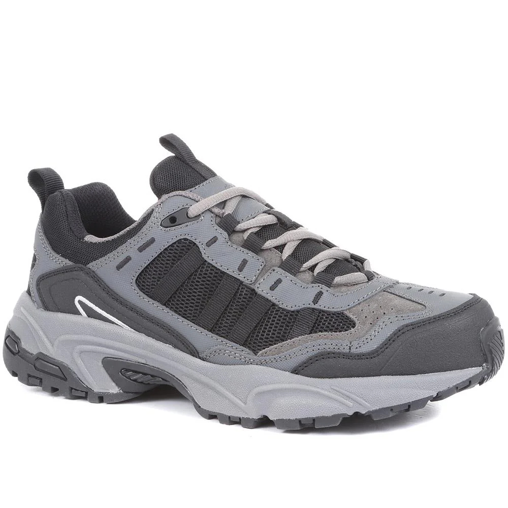 Men's Leather Lace-Up Walking Shoes - SUNT34021 / 321 289 - Image 3
