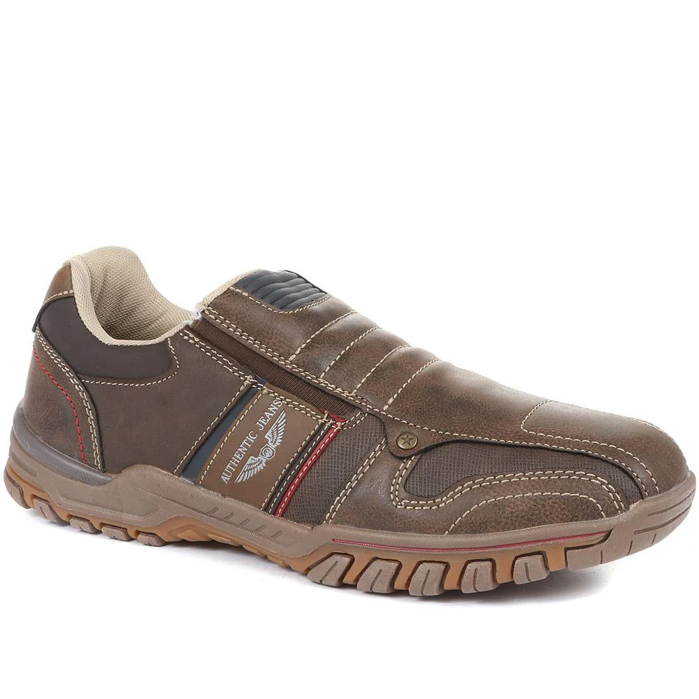 Men's Slip-On Trainers - VSHI32003 / 319 328