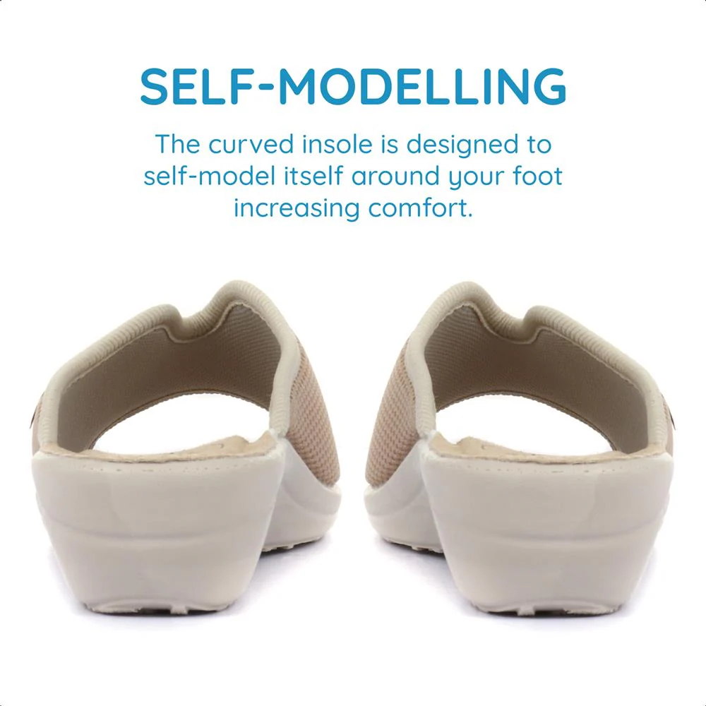 Fly Flot Anatomic Mule Sandals - FLY27046 / 312 281 - Beige - Image 3