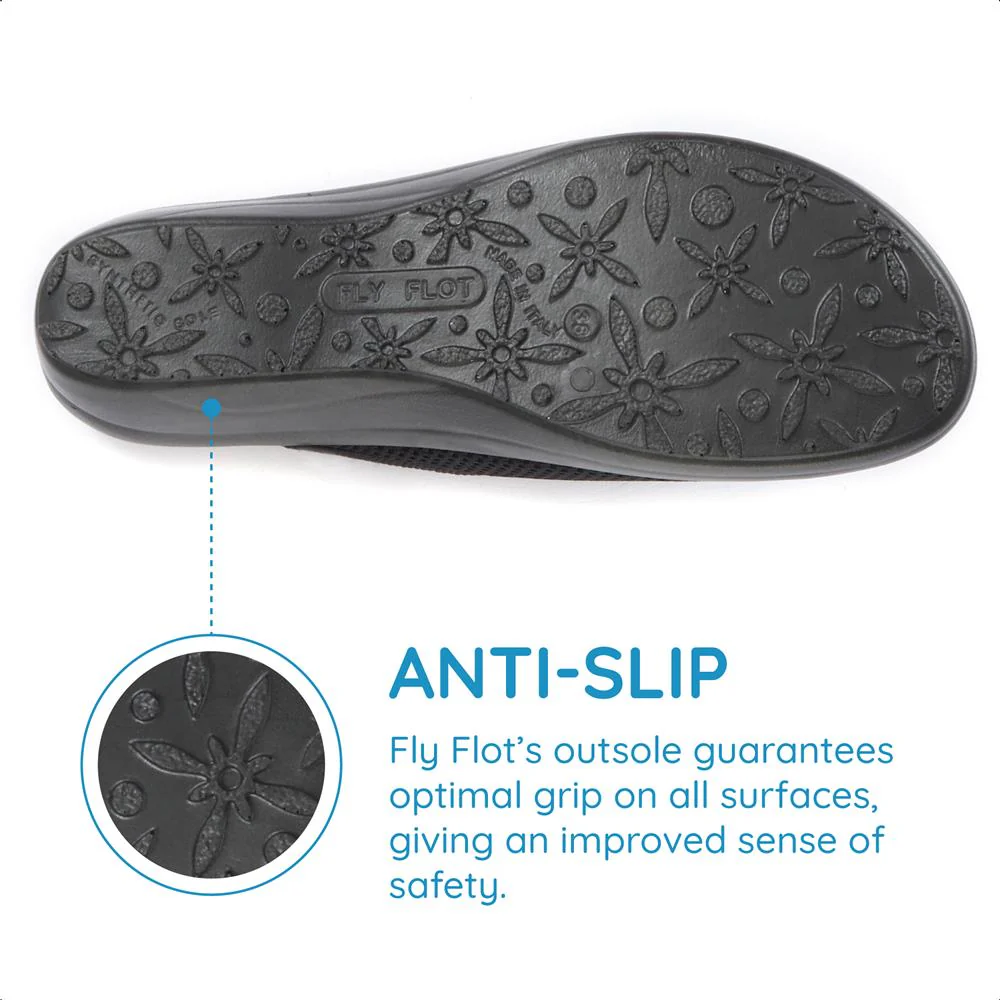 Fly Flot Anatomic Mule Sandals - FLY27046 / 312 281 - Black - Image 7