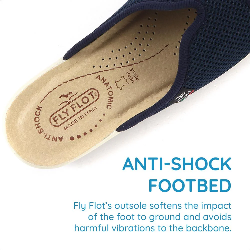 Fly Flot Anatomic Mule Sandals - FLY27046 / 312 281 - Blue - Image 5
