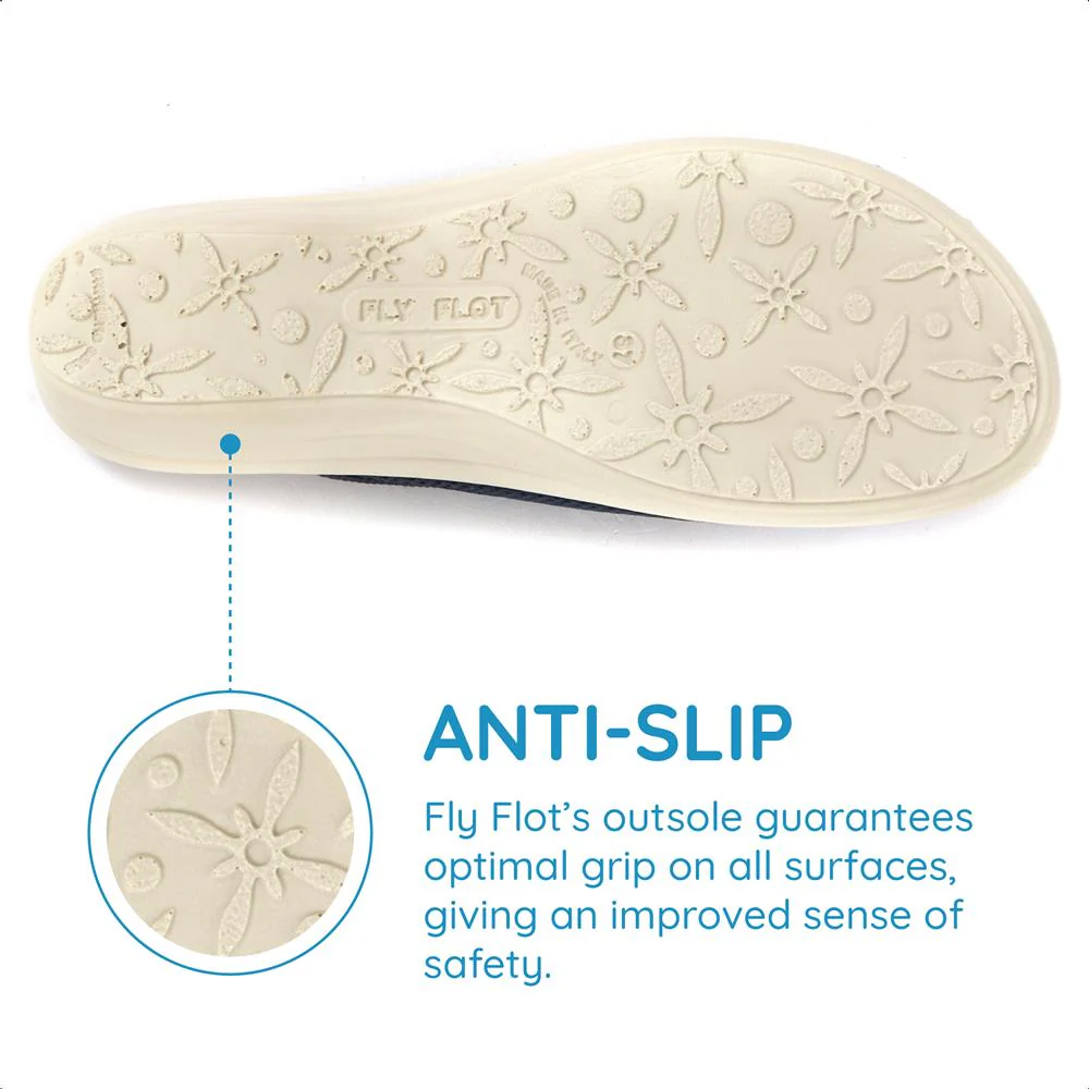 Fly Flot Anatomic Mule Sandals - FLY27046 / 312 281 - Blue - Image 7