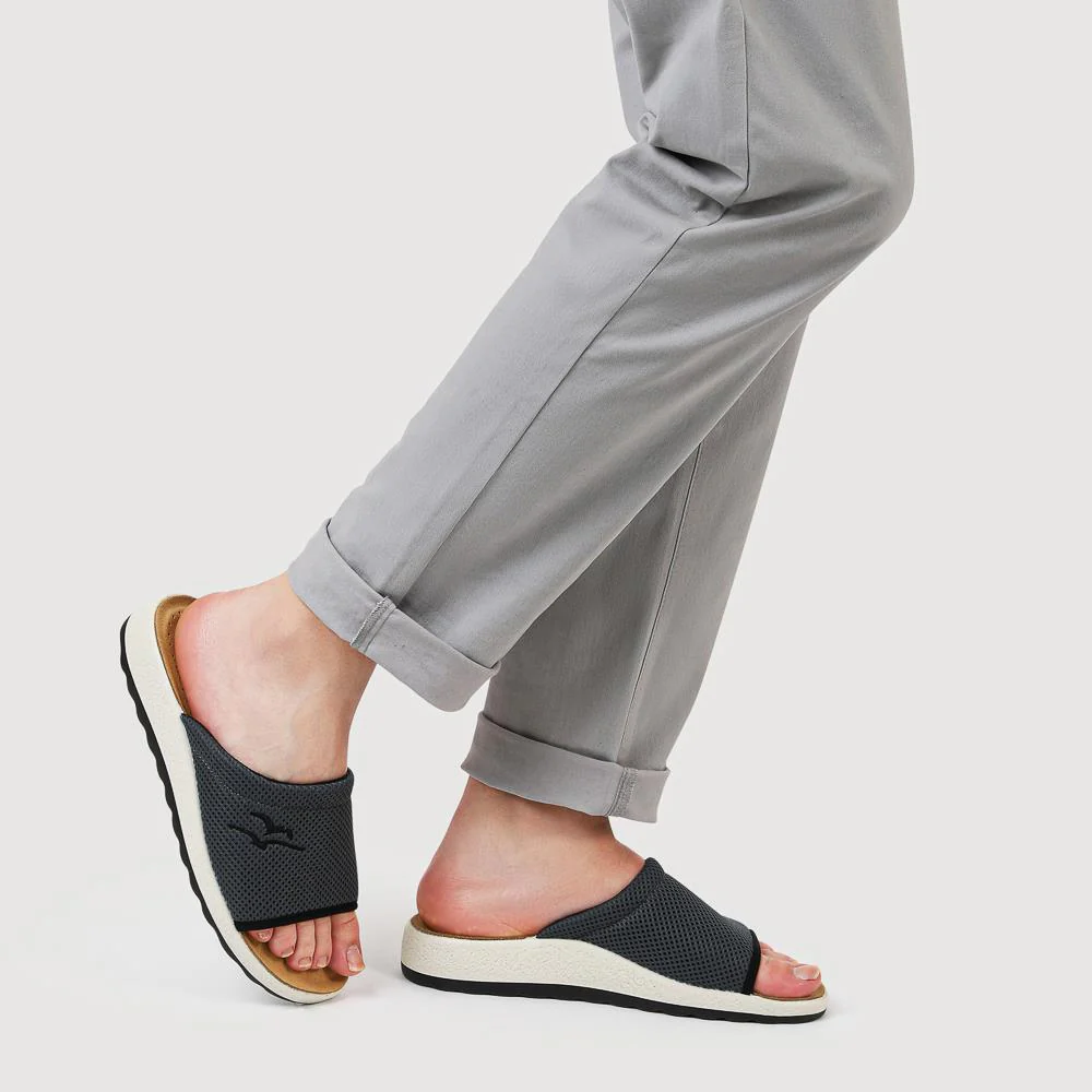 Fly Flot Mule Sandals - FLY39091 / 324 799 - Grey - Image 5
