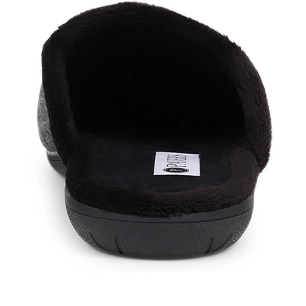 Mule Slippers - FEVI40007 / 326 258 - Grey - Image 3
