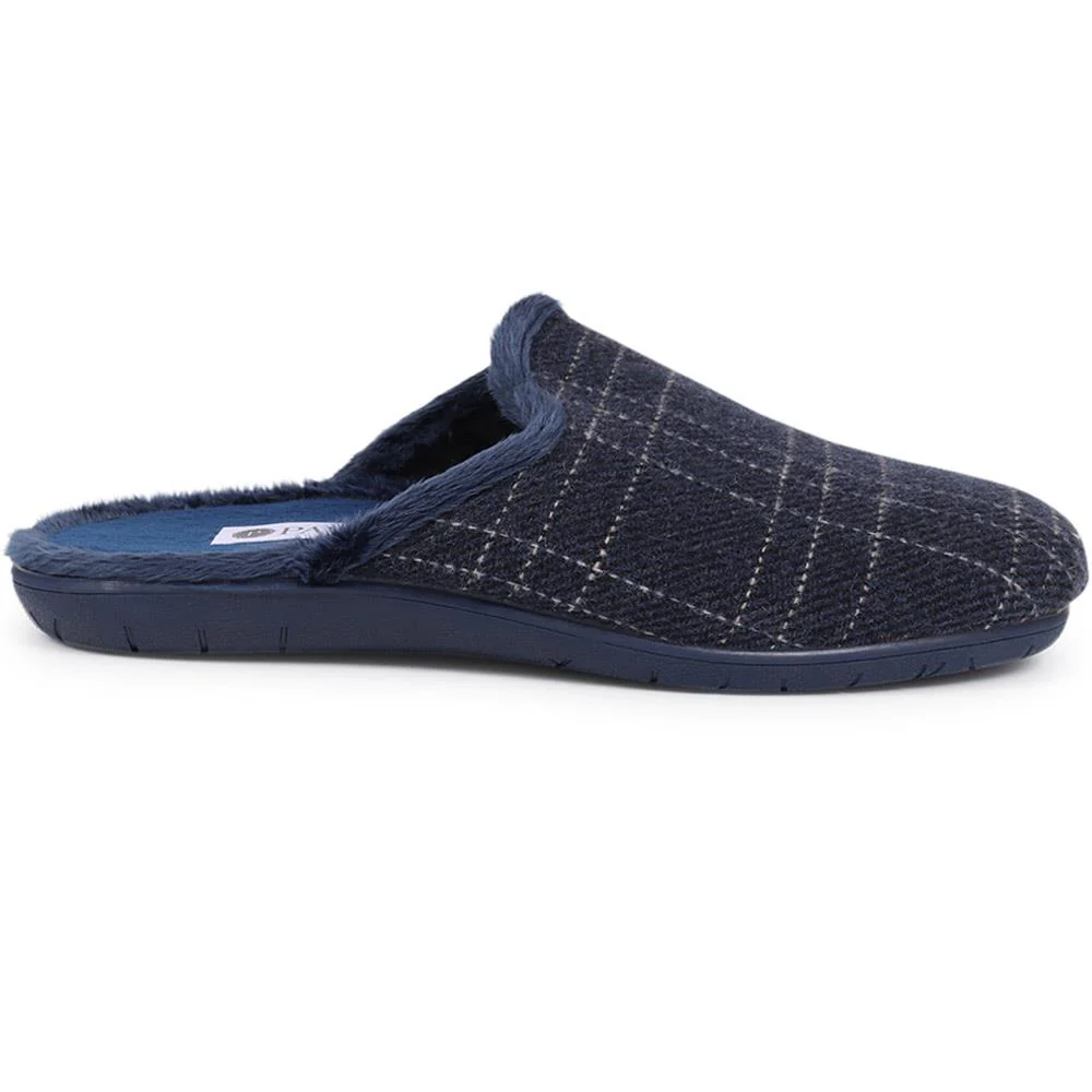 Mule Slippers  - FEVI40007 / 326 258 - Navy - Image 2