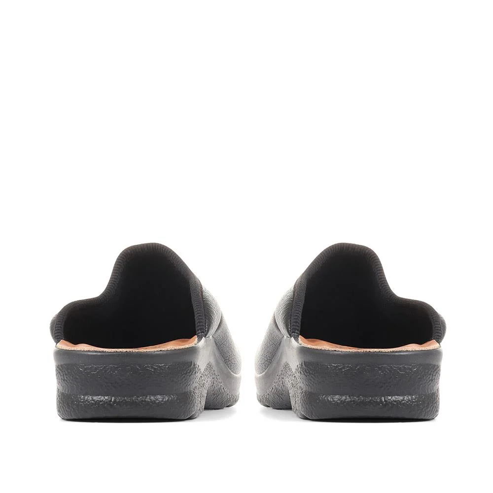 Fly Flot Mule Slippers - FLY36087 / 322 499 - Black - Image 3
