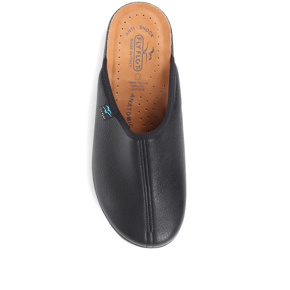 Fly Flot Mule Slippers - FLY36087 / 322 499 - Black - Image 4