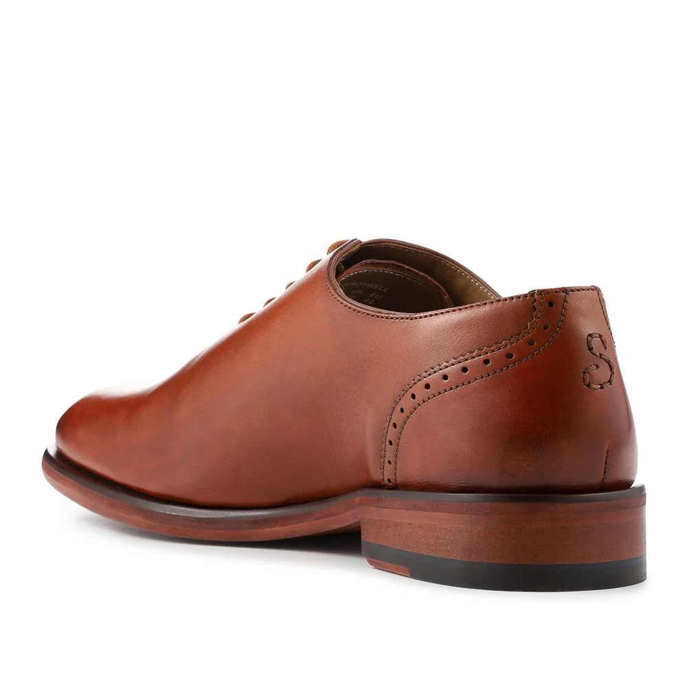 Oliver Sweeney Cropwell Polished Leather Oxfords - OLIVR42502 / 328 552 - Tan - Image 3