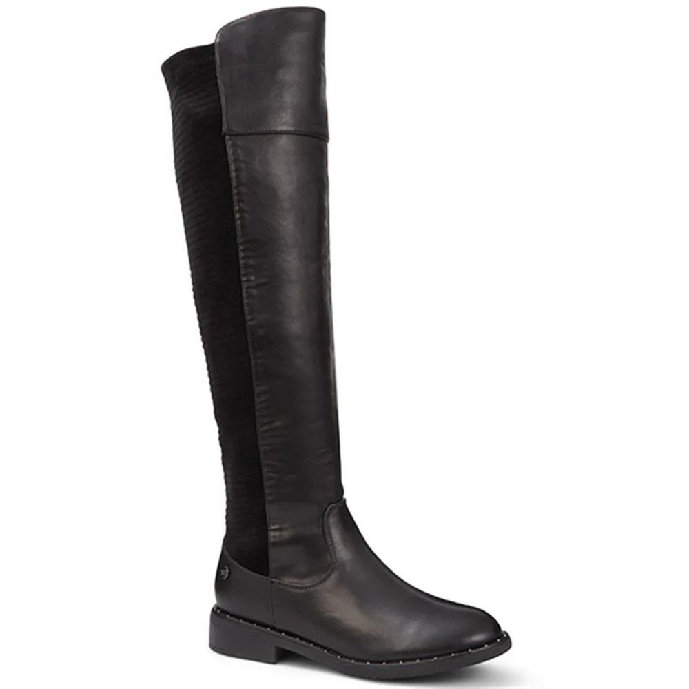 Over the Knee Flat Boot - XTI28539 / 313 746 - Black
