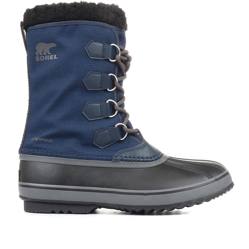 Pac Nylon Waterproof Boots - COLUM34508 / 320 421 - Navy - Image 2