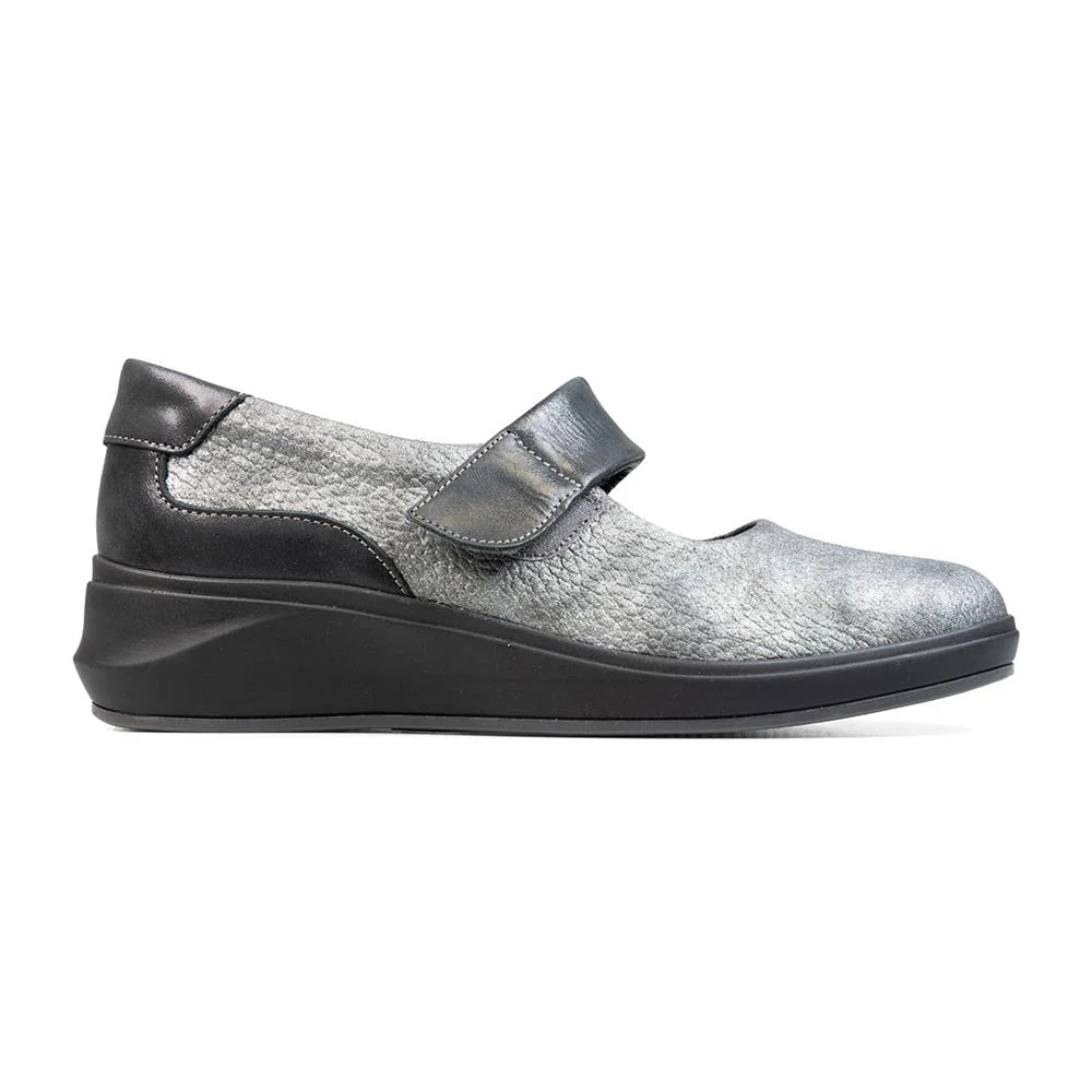 Padders Ladies Comfort 2E Fit - BAWTRY - Bawtry / null - Grey Tumbled Leather - Image 2