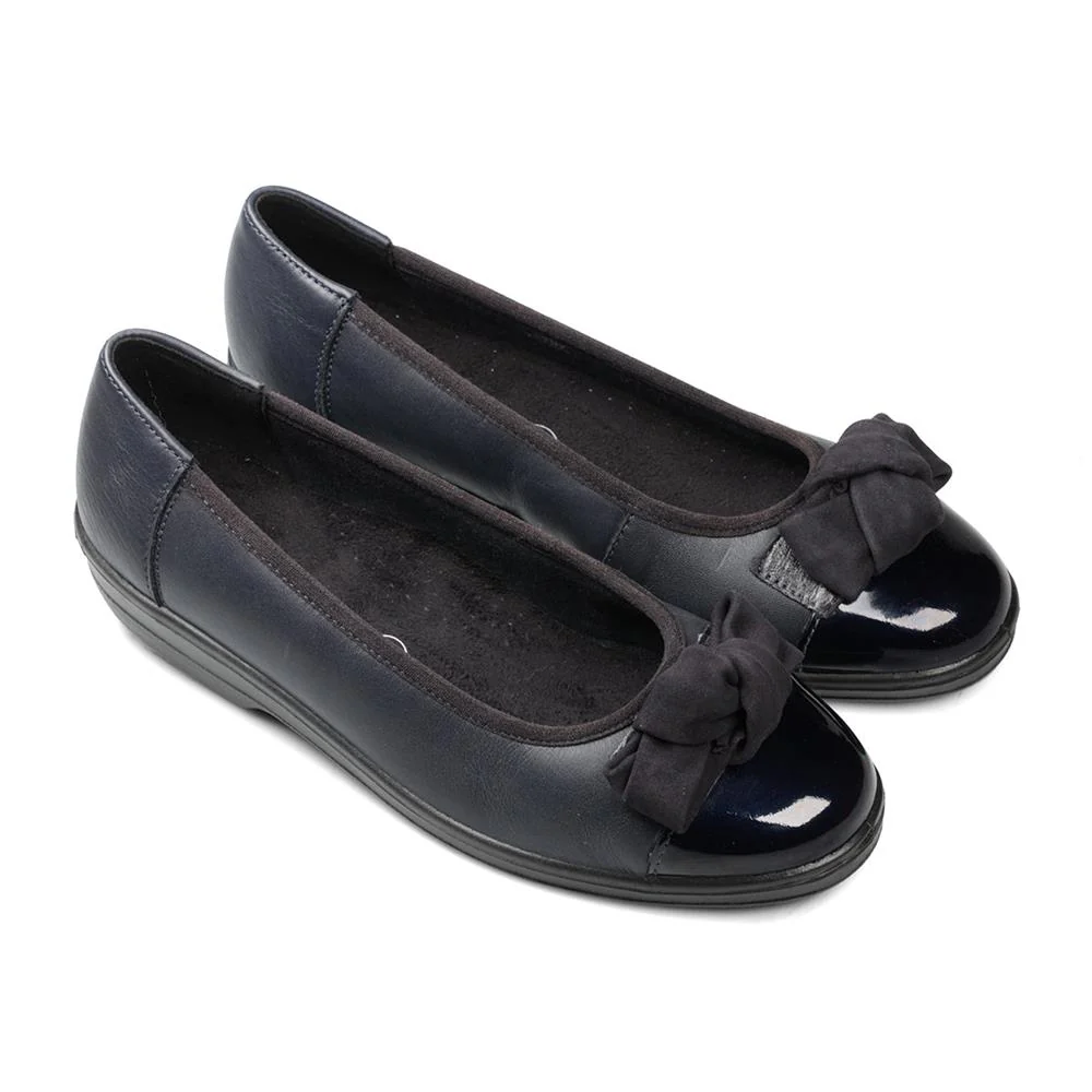 Padders Ladies Comfort Pumps 2E Fit - ORIENT