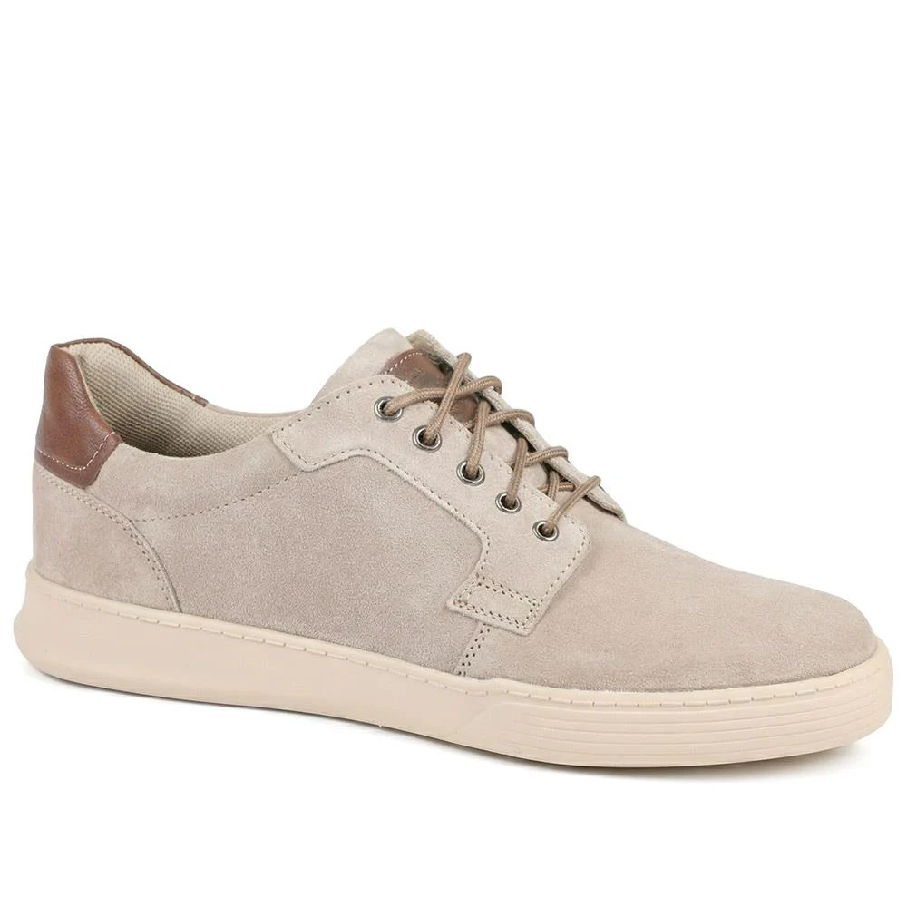 Padders Leather Lace Up Casual Shoes - PADPARK43503 / 328 923 - Sand