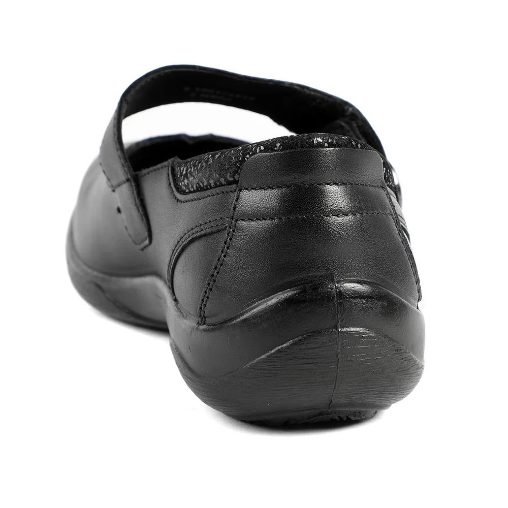 Padders Leather Touch Fastening Mary Janes - GOOD42504 / 328 851 - Black - Image 3