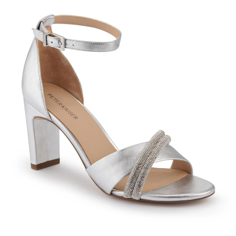 Peter Kaiser High-Heeled Sandals - CAPRI42501 / 328 408 - Silver