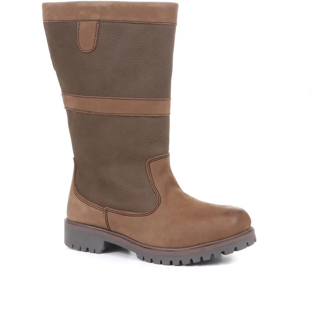 Pull On Snow Boots - FOO34001 / 320 996 - Brown