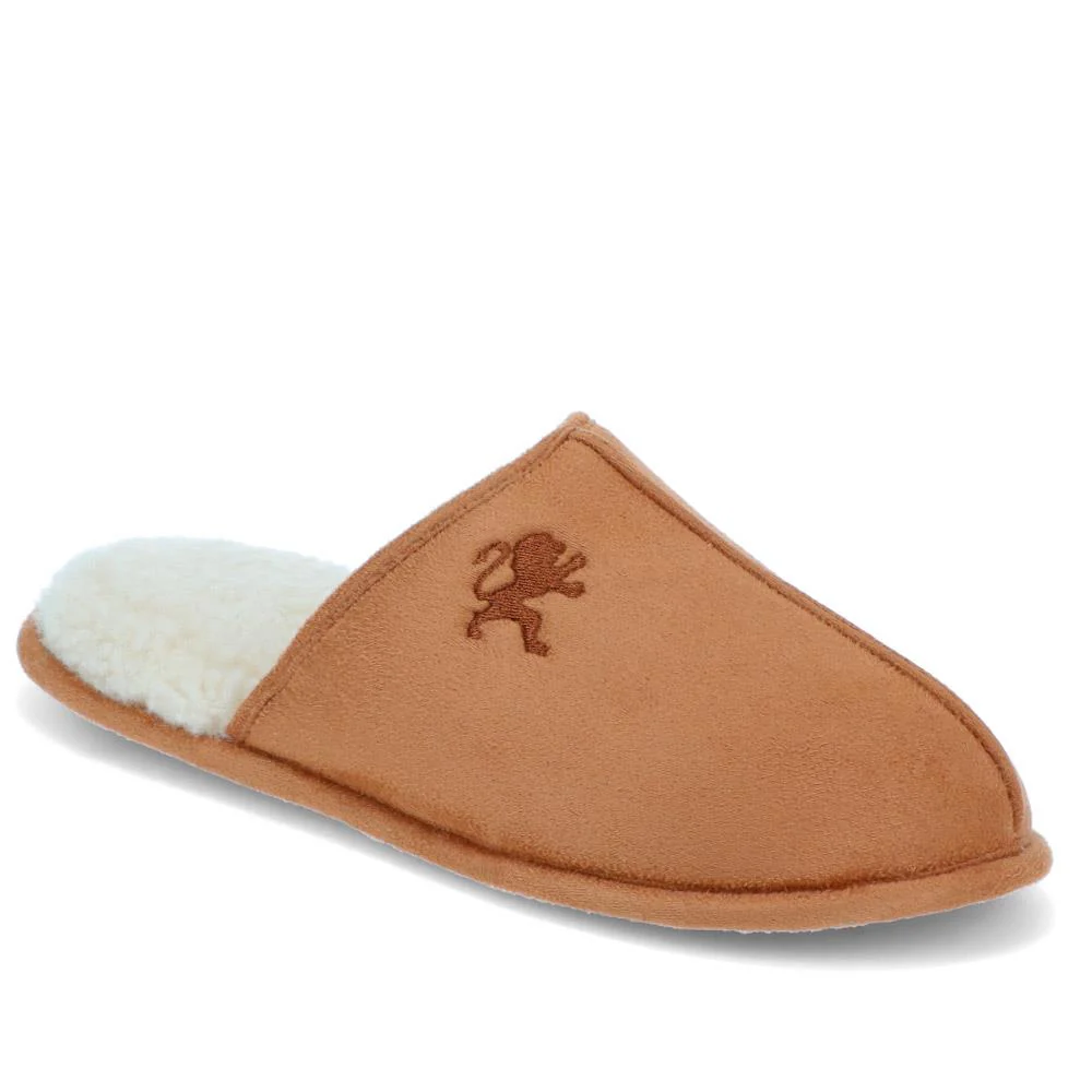 Faux-Fur-Lined Mule Slippers - QING40007 / 325 766 - Image 3