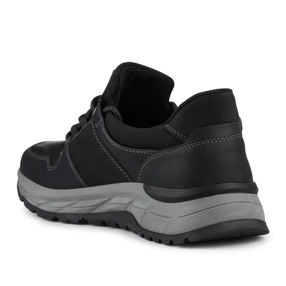Relife Wide Fit Lace Up Shoes - RELIF42002 / 327 803 - Black - Image 3
