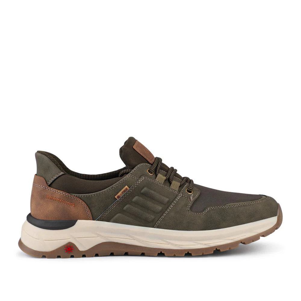 Relife Wide Fit Lace Up Shoes - RELIF42002 / 327 803 - Khaki - Image 2