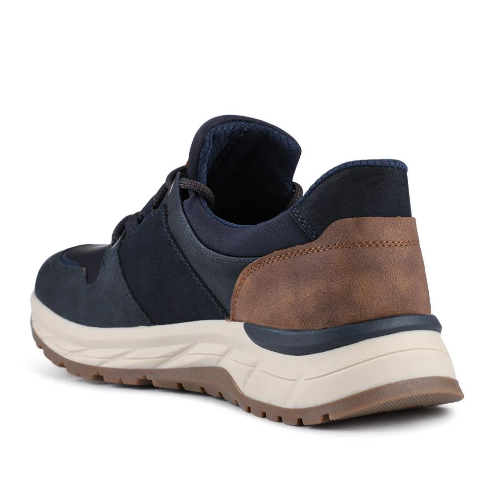 Relife Wide Fit Lace Up Shoes - RELIF42002 / 327 803 - Navy - Image 3