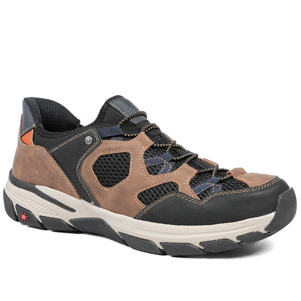 Relife Wide Fit Rugged Slip On Shoes - RELIF43009 / 329 178 - Image 2