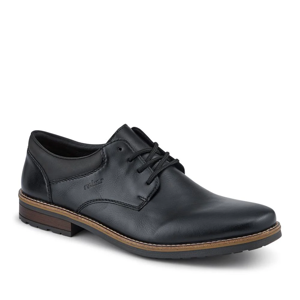 Rieker Extra-Wide Lace-Up Shoes - RKR42518 / 327 830
