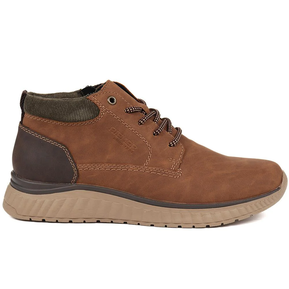 Rieker Pull-On Chukka Boots - RKR38517 / 324 384 - Brown - Image 2