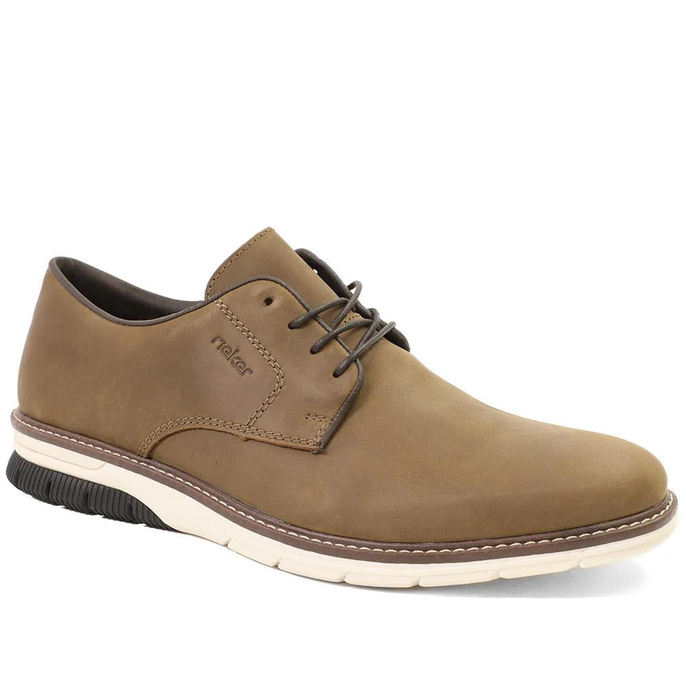 Rieker Smart Casual Lace Up Shoes - RKR43506 / 328 965 - Taupe