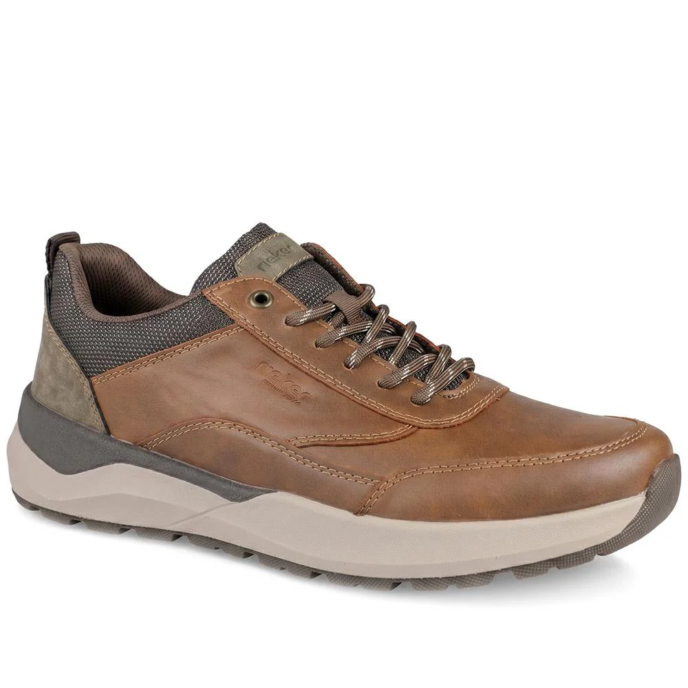 Rieker Wide Fit Rugged Low Cut Boots - RKR43049 / 330 229 - Tan