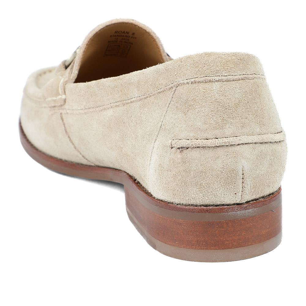 Roan Leather Slip-On Shoes - ROAN / 326 791 - Sand Suede - Image 3