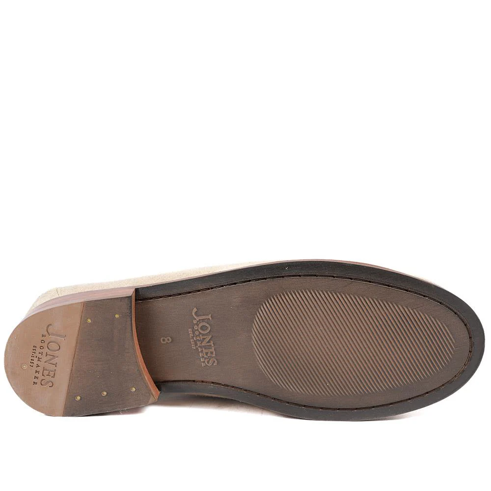 Roan Leather Slip-On Shoes - ROAN / 326 791 - Sand Suede - Image 5
