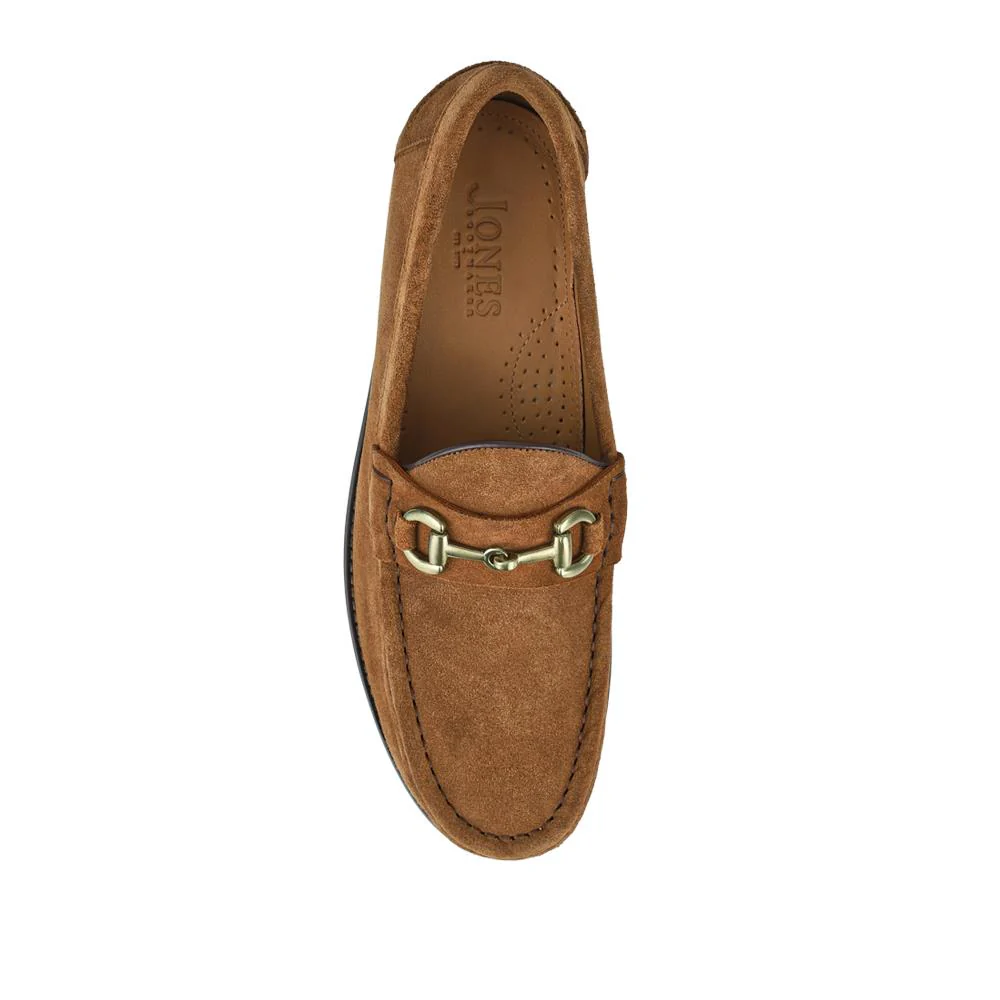 Roan Leather Slip-On Shoes - ROAN / 326 791 - Tan Suede - Image 4