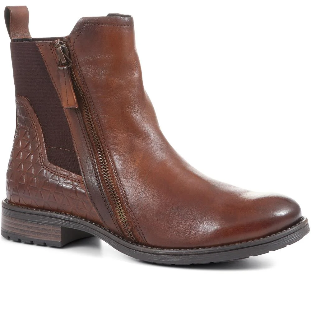 Ronja Leather Chelsea Boots - BUG36515 / 322 889 - Image 2