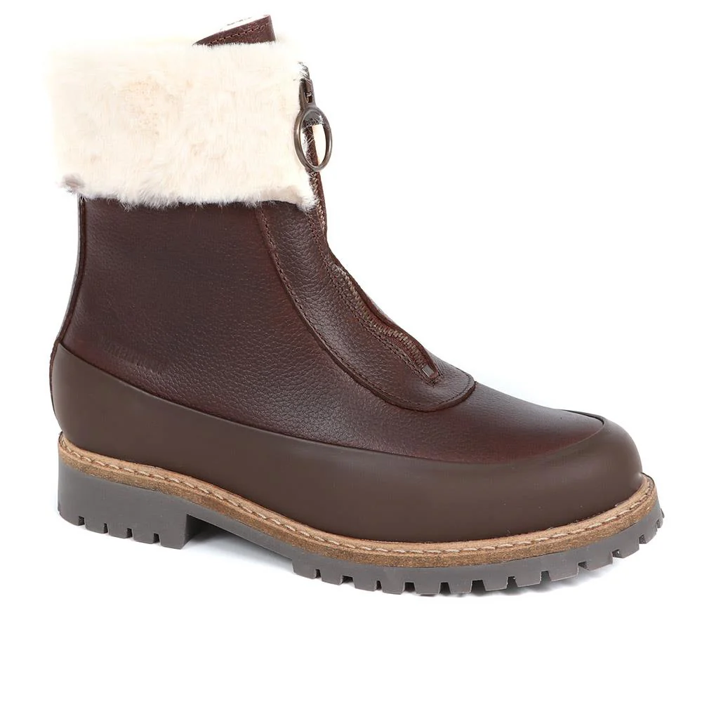 Rowen Fur Cuff Ankle Boots - BARBR36518 / 323 083
