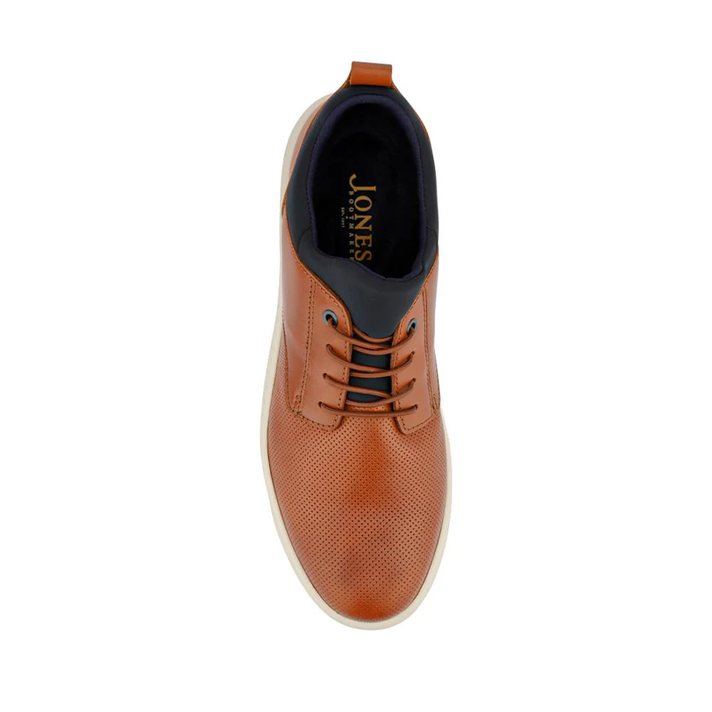 Seamus Casual Lace-Up Trainers - SEAMUS / 327 315 - Tan - Image 4