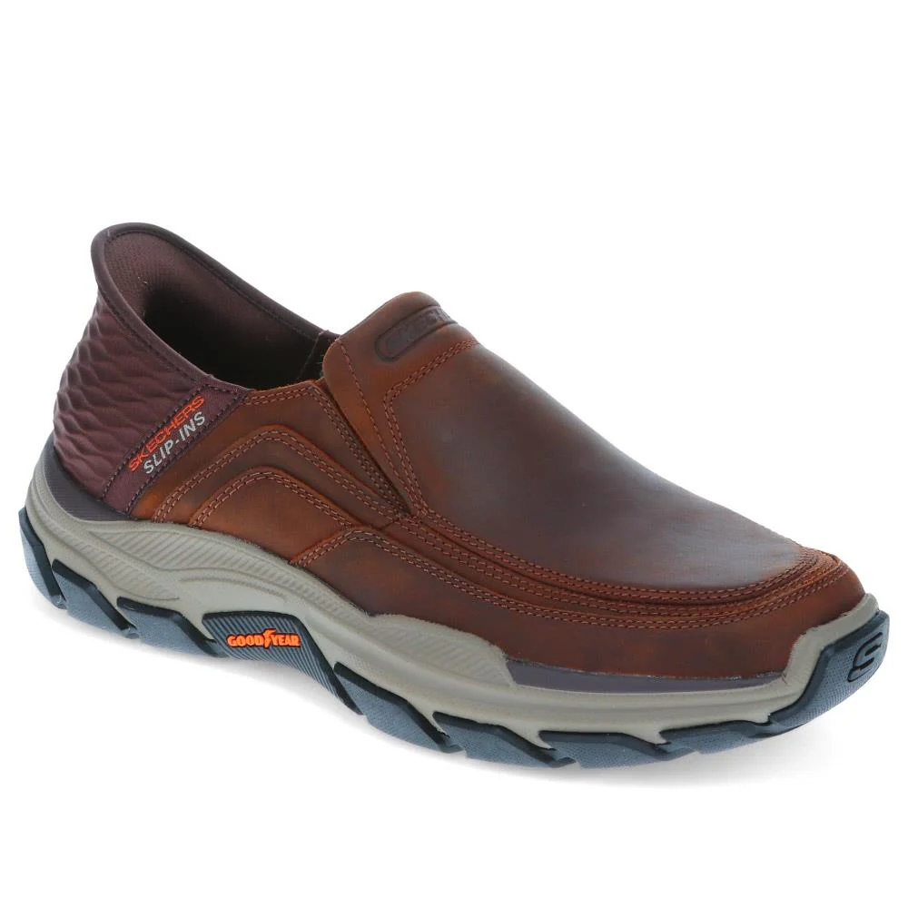 Skechers Slip-ins RF: Respected - Elgin Trainers - SKE39163 / 325 931 - Brown