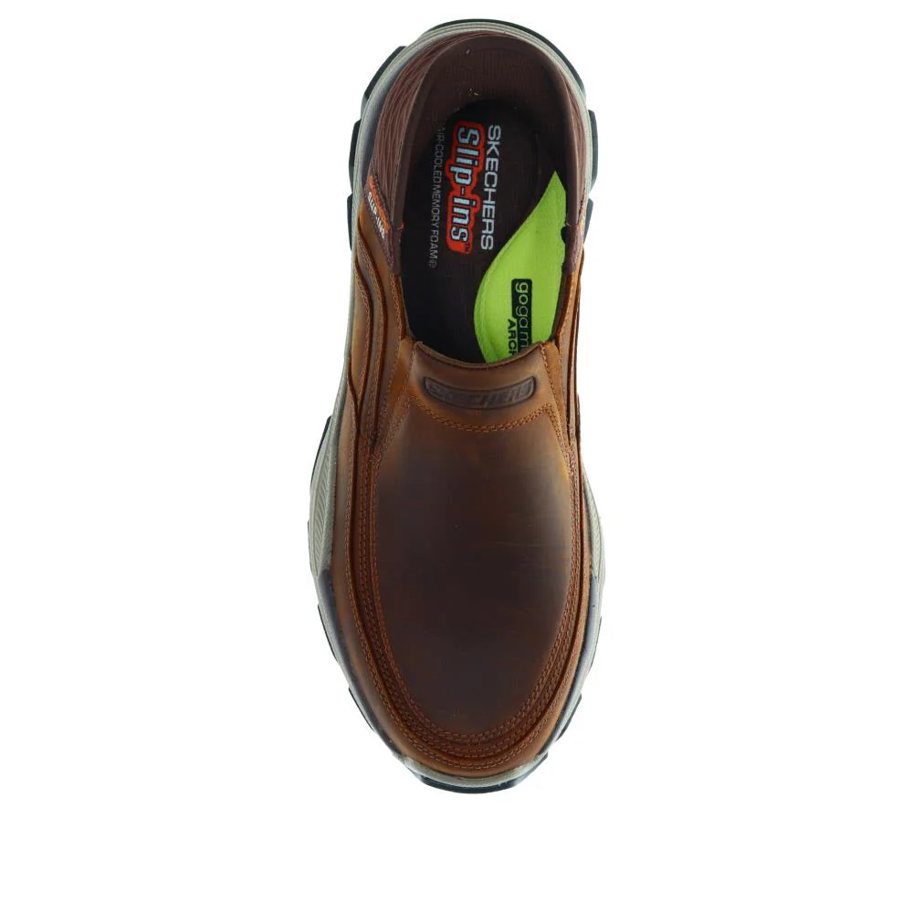 Skechers Slip-ins RF: Respected - Elgin Trainers - SKE39163 / 325 931 - Brown - Image 4